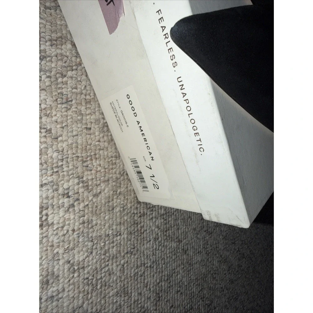 womens good american GA001S-E Size 7.5 Heels